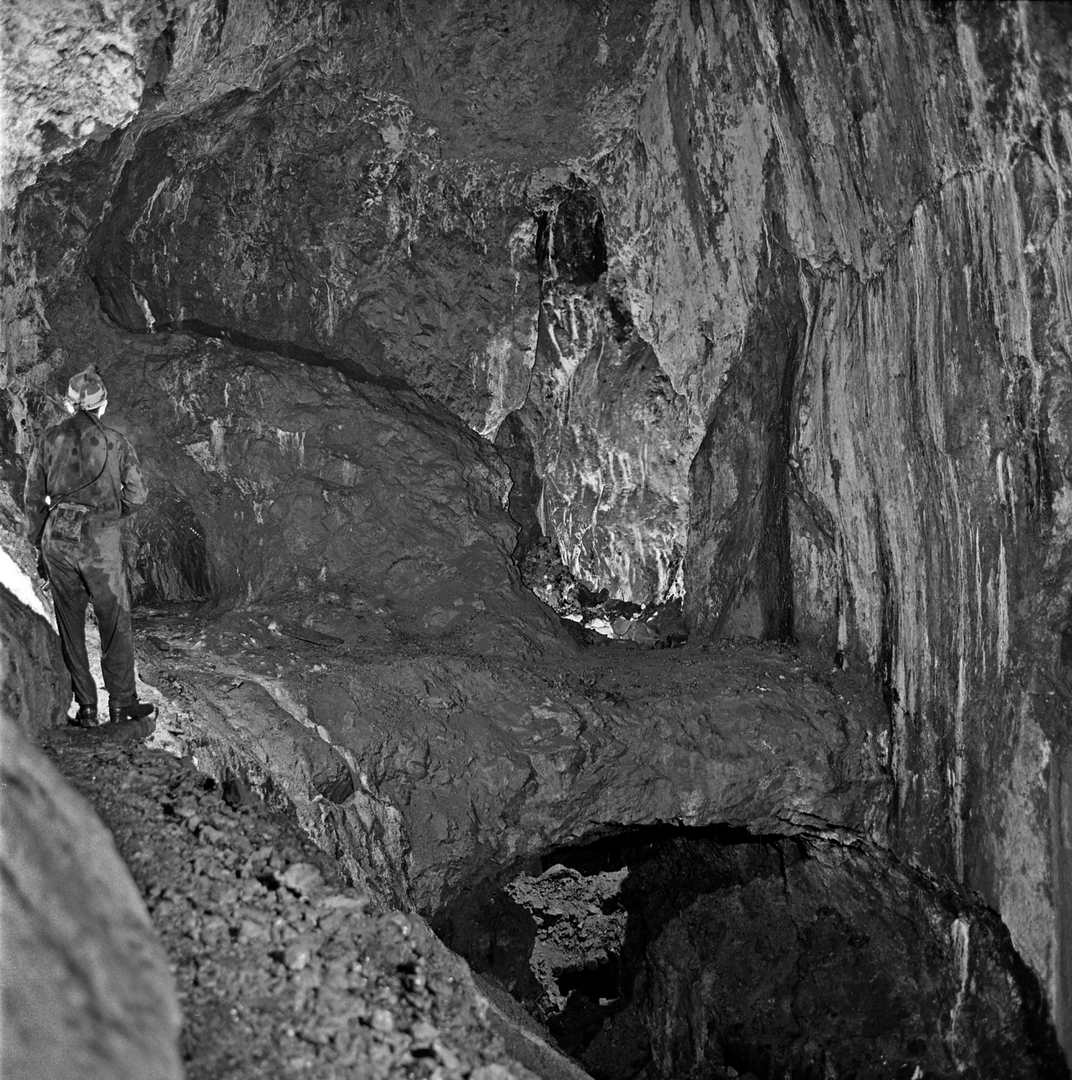 Cathedral stope Aberllyn  June 77